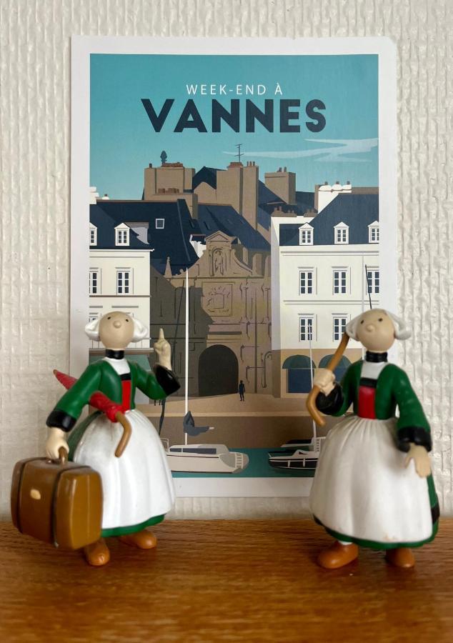 Bienvenue A Indra Leilighet Vannes Eksteriør bilde